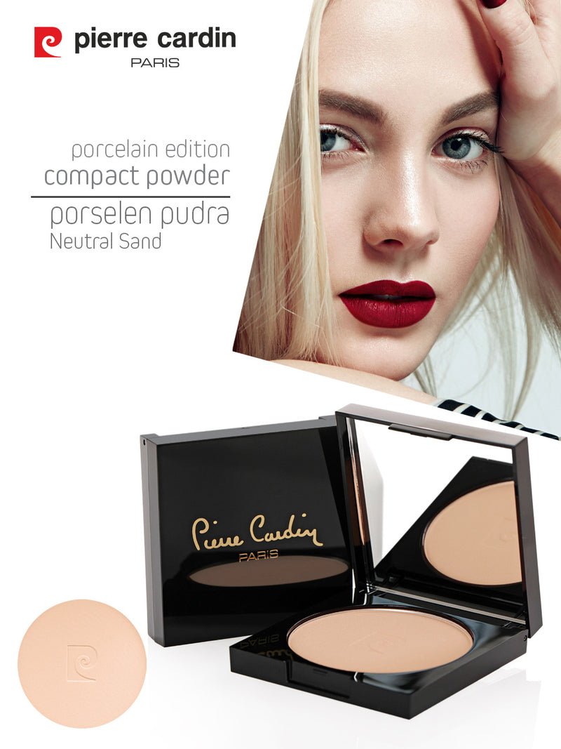 Pierre Cardin Porcelain Edition Compact Powder Neutral Sand 260 BD