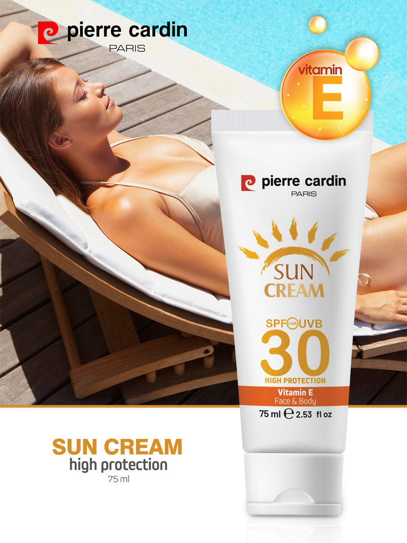 Pierre Cardin Protective Sun Cream SPF 30 75ml BD