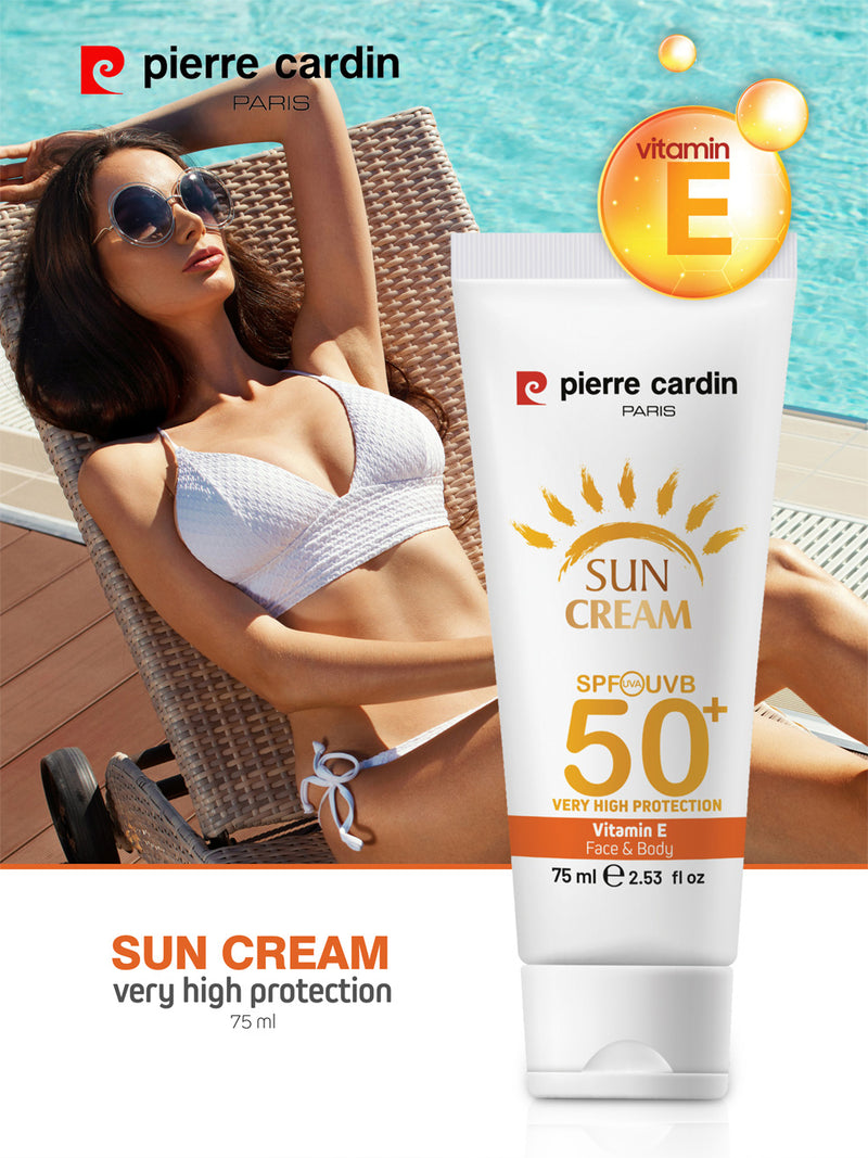 Pierre Cardin Protective Sun Cream SPF 50+ 75ml BD