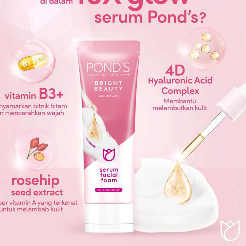 Pond's Bright Beauty Serum Facial Foam 100ml