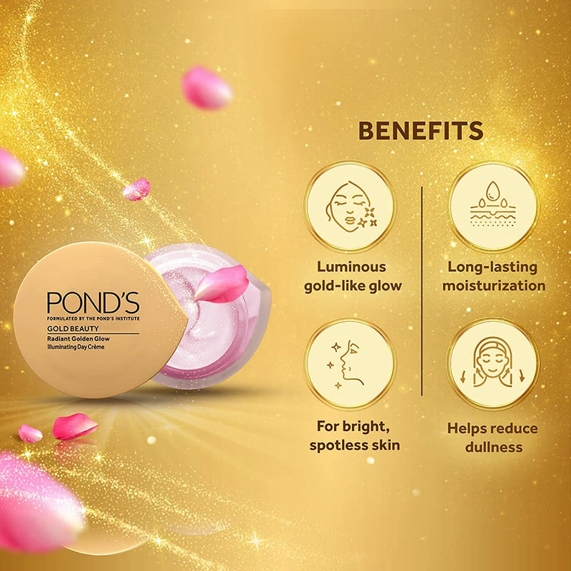 Pond's Gold Beauty Day Cream 35g BD