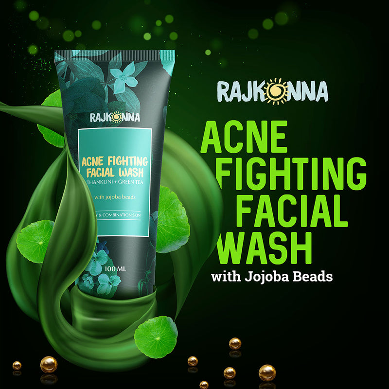 Rajkonna Acne Fighting Facial Wash 100ml BD