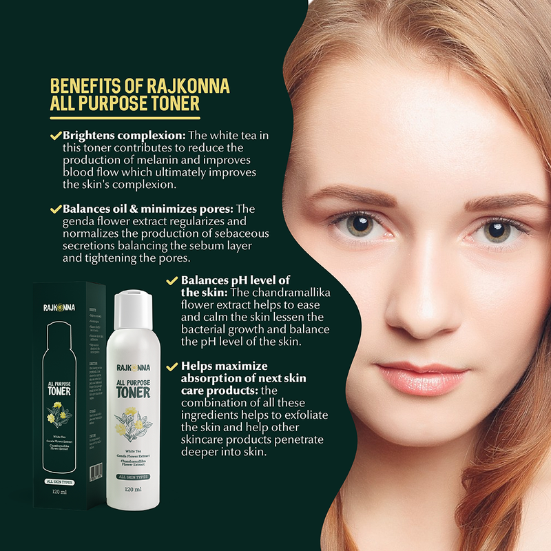 Rajkonna All Purpose Toner 120ml BD