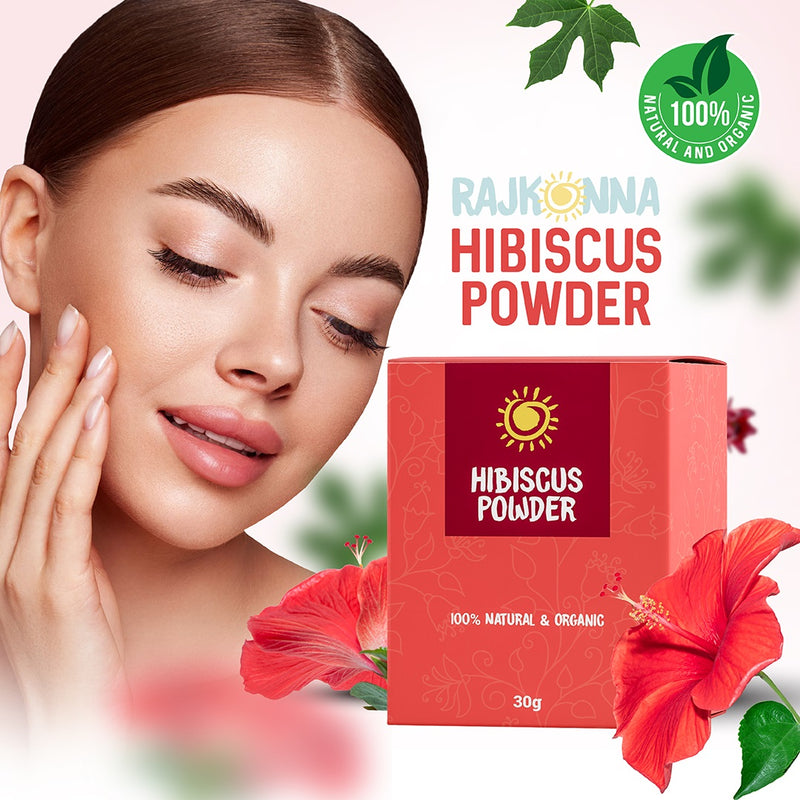 Rajkonna Hibiscus Powder 30g BD