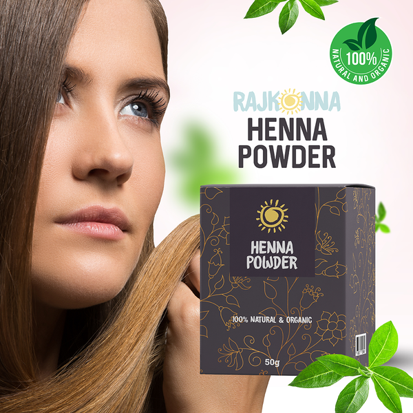 Rajkonna Henna Powder 50g BD