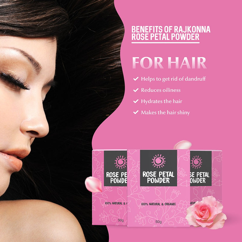 Rajkonna Rose Petal Powder 50g BD