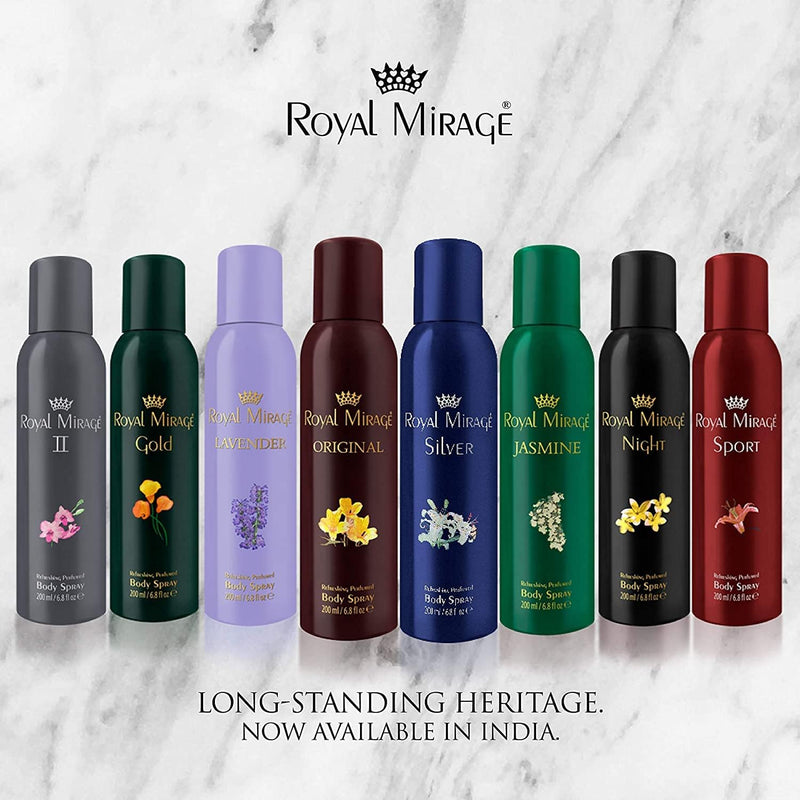 Royal Mirage Sport Body Spray 150ml BD