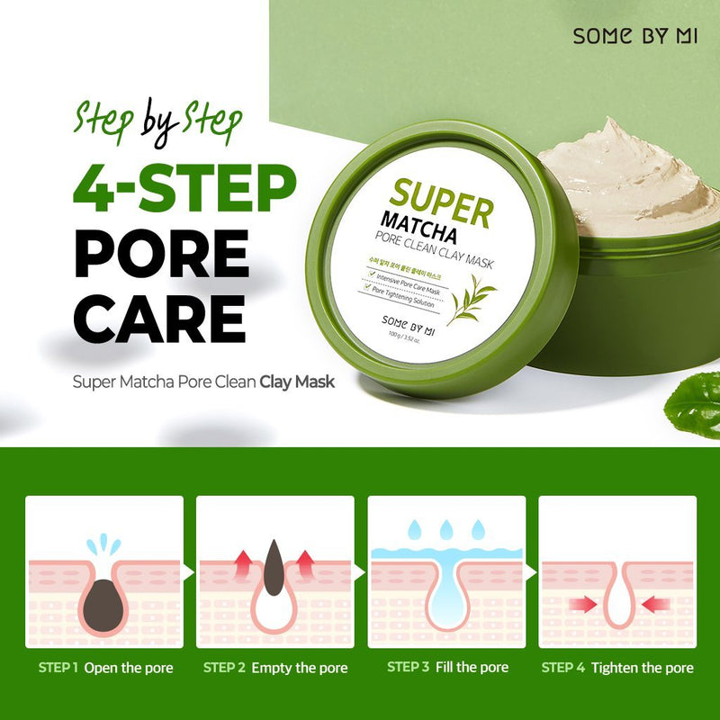 Some By Mi Super Matcha Pore Clean Clay Mask 100g BD