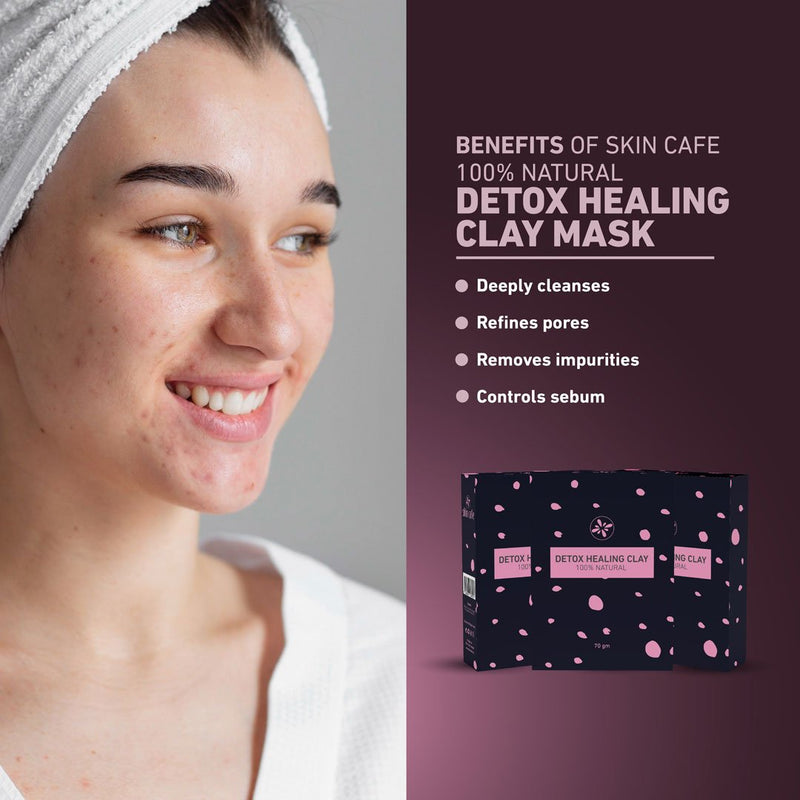 Skin Cafe Detox Healing Clay Mask 70g BD