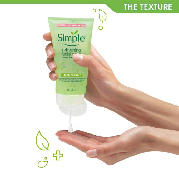 Simple Kind to Skin Refreshing Facial Gel Wash 150ml BD