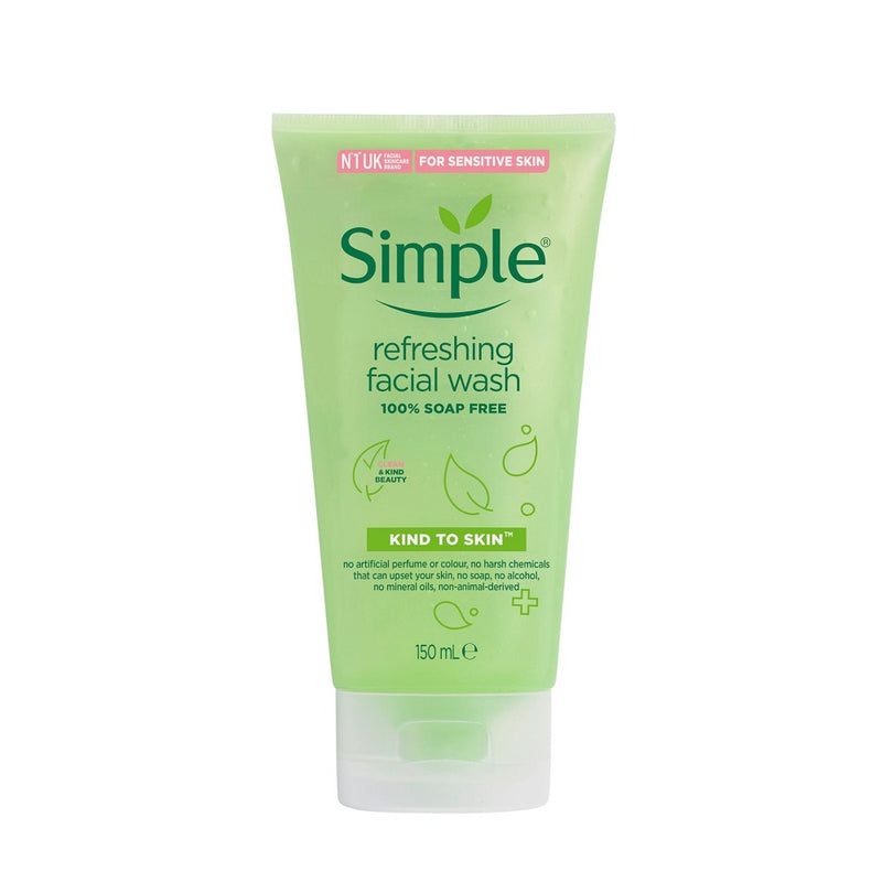 Simple Kind to Skin Refreshing Facial Gel Wash 150ml BD