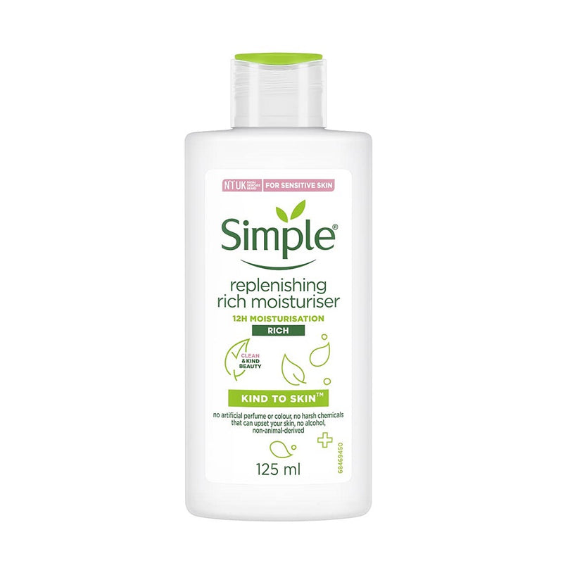 Simple Kind to Skin Replenishing Rich Moisturiser 125ml BD