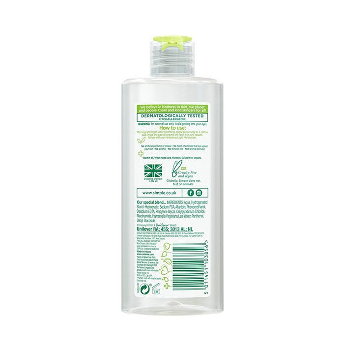 Simple Soothing Facial Toner 200ml BD