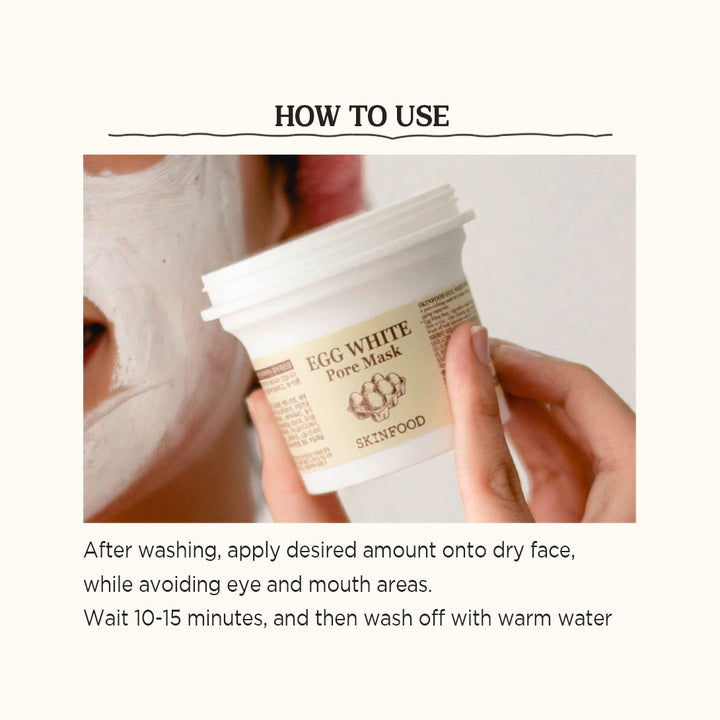 SkinFood Egg White Pore Mask 125g BD