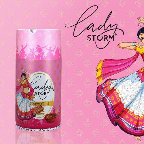 Lady Storm Crazy Oud Body Spray 