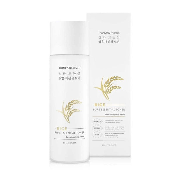 Thank You Farmer Rice Pure Essential Toner 200ml BD