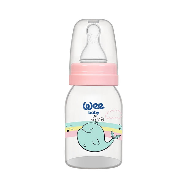 Wee Baby Classic PP Feeding Bottles Baby Pink 125ml BD