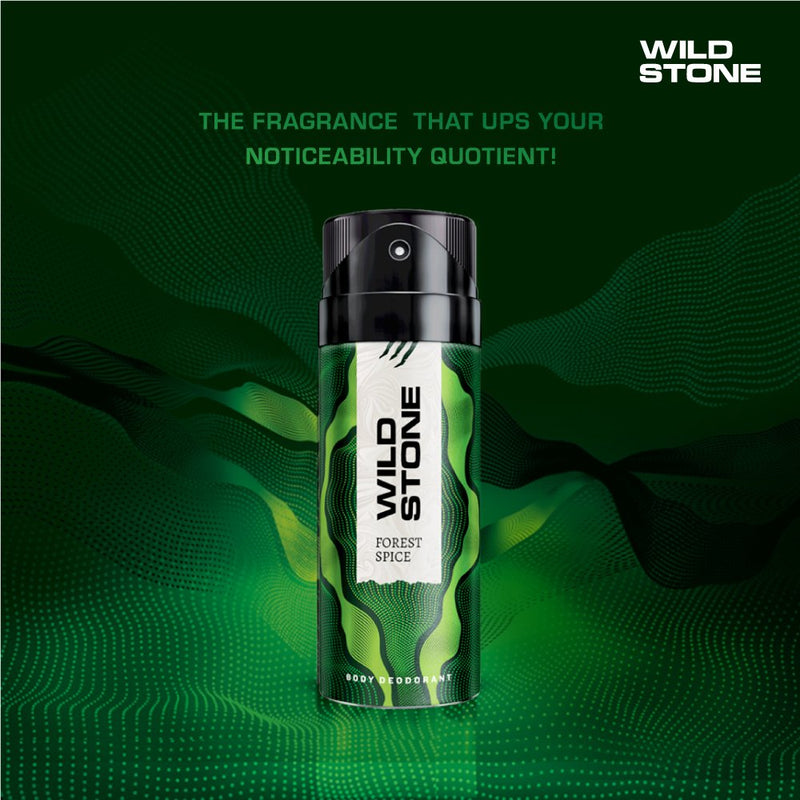 wild stone forest spice body spray