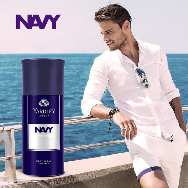 Yardley London Navy Body Spray for Him 150ml BD