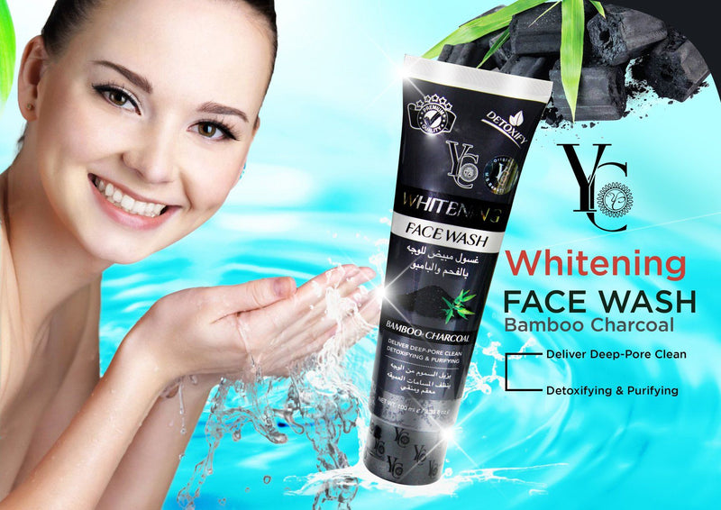 YC Whitening Face Wash with Bamboo Charcoal 100g BD