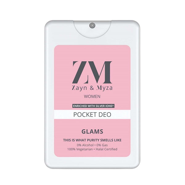 Zayn & Myza Glams Pocket Deodorant Spray for Her 18ml BD