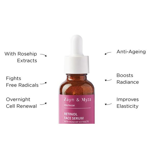 Zayn & Myza Retinol Face Serum with Rosehip Extracts 30ml BD