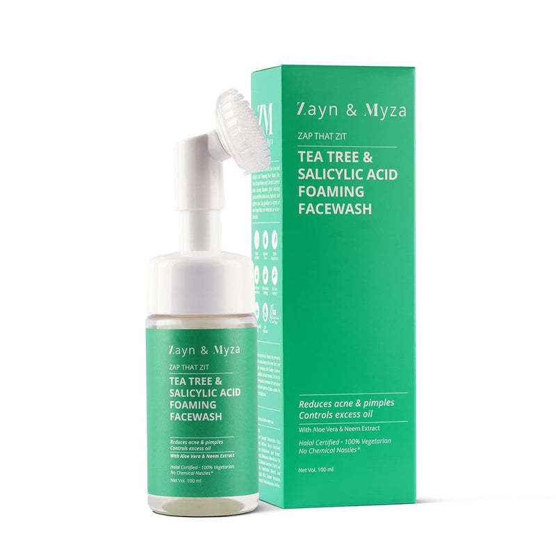 Zayn & Myza Tea Tree & Salicylic Acid Foaming Face Wash for Women 100ml BD