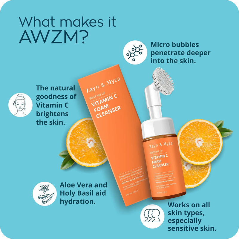 Zayn & Myza Vitamin C Foaming Face Wash 100ml