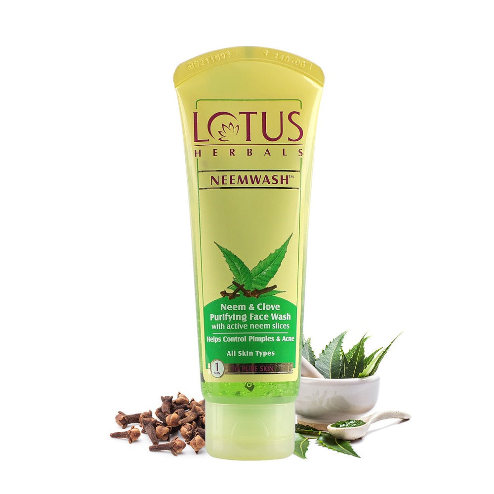Lotus Herbals Neemwash Neem & Clove Purifying Face Wash 