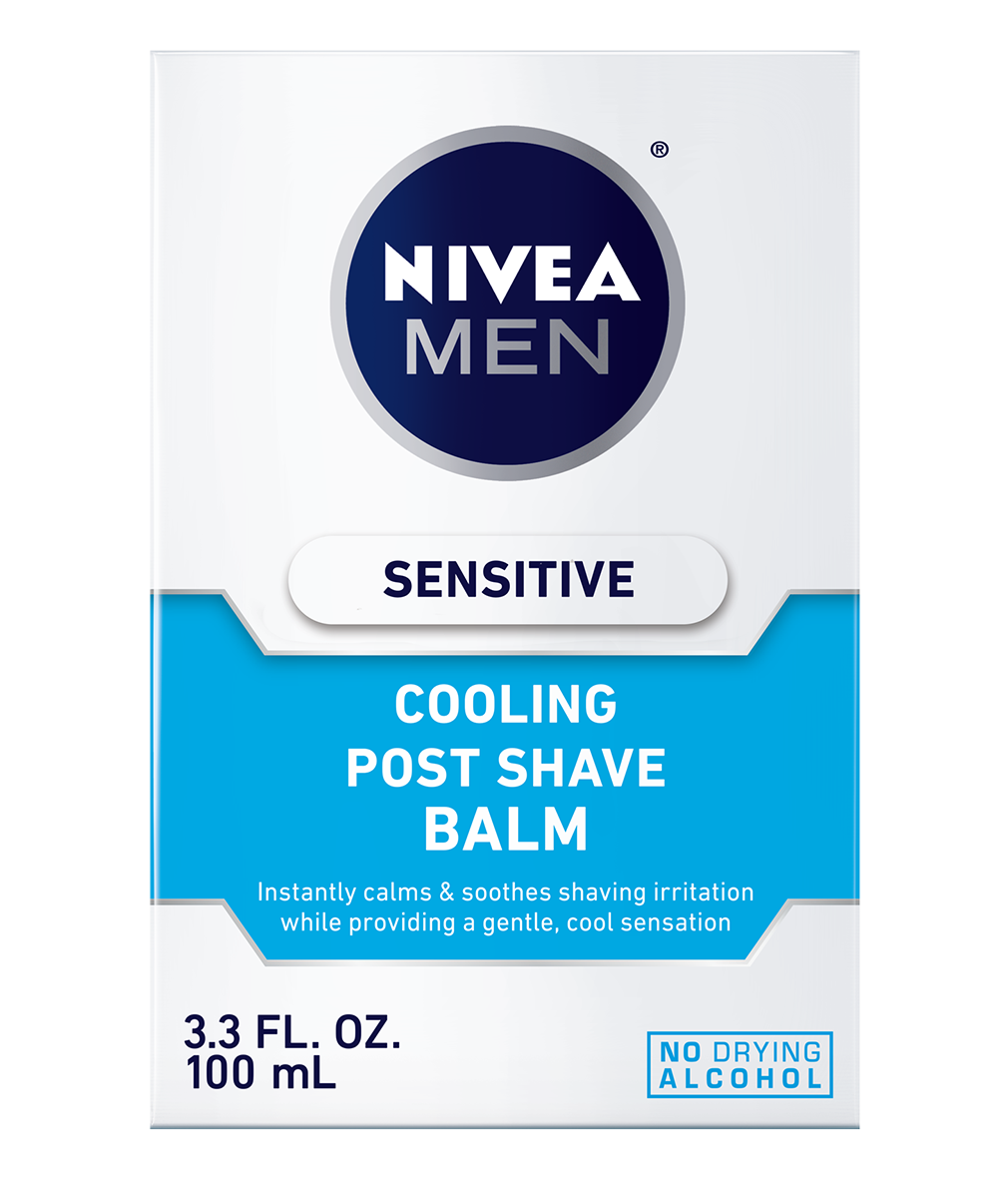 Nivea Post Shave Balm packaging front view