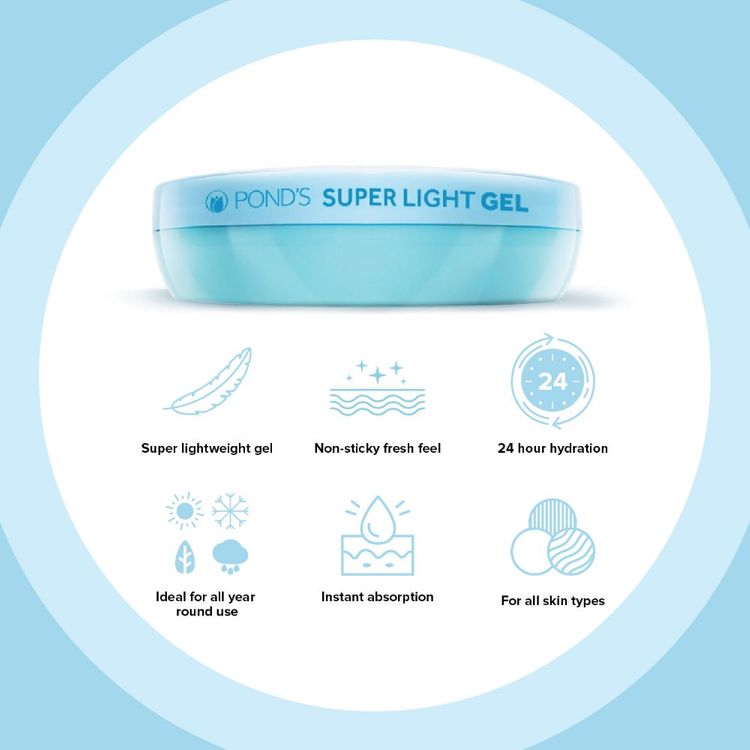 Pond's Super Light Gel Oil Free Moisturiser 50ml 