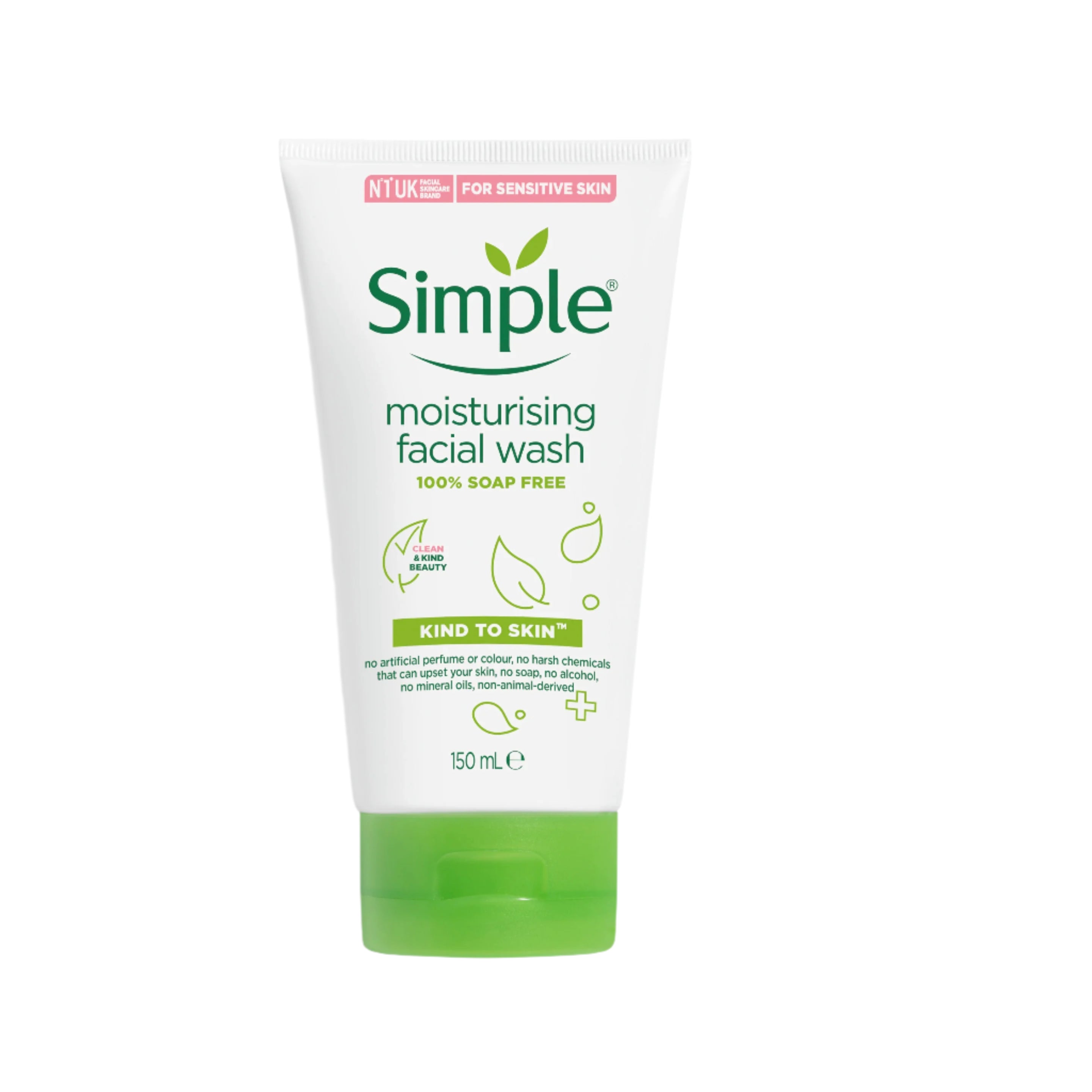 Simple Skincare gentle cleanser for everyday use