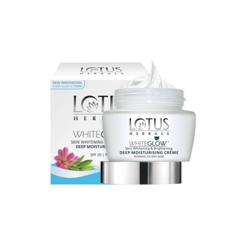 Lotus Herbals WhiteGlow Skin Whitening & Brightening Deep Moisturising Creme 